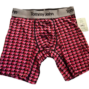 Tommy John Second Skin Men’s Boxer Briefs Heart Small NWT